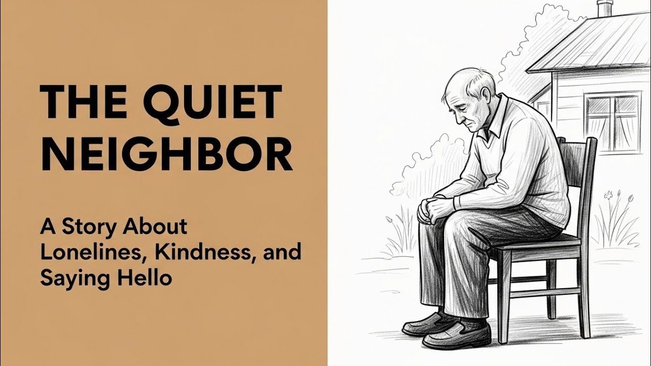 The Quiet Neighbor | A Deeply Emotional Short Story About Loneliness & Kindness
