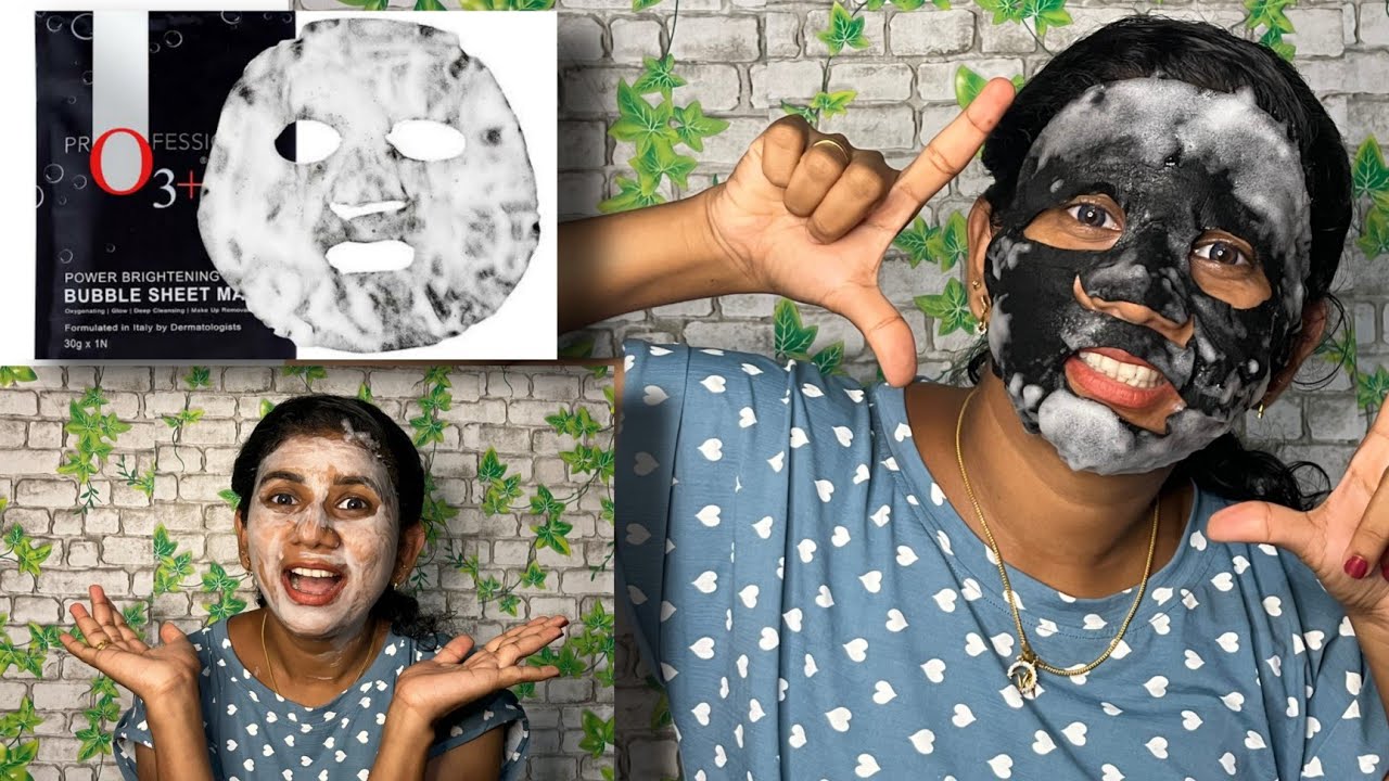 shocking result|100%working |I tried viral bubble sheet mask|jeswins wonderland
