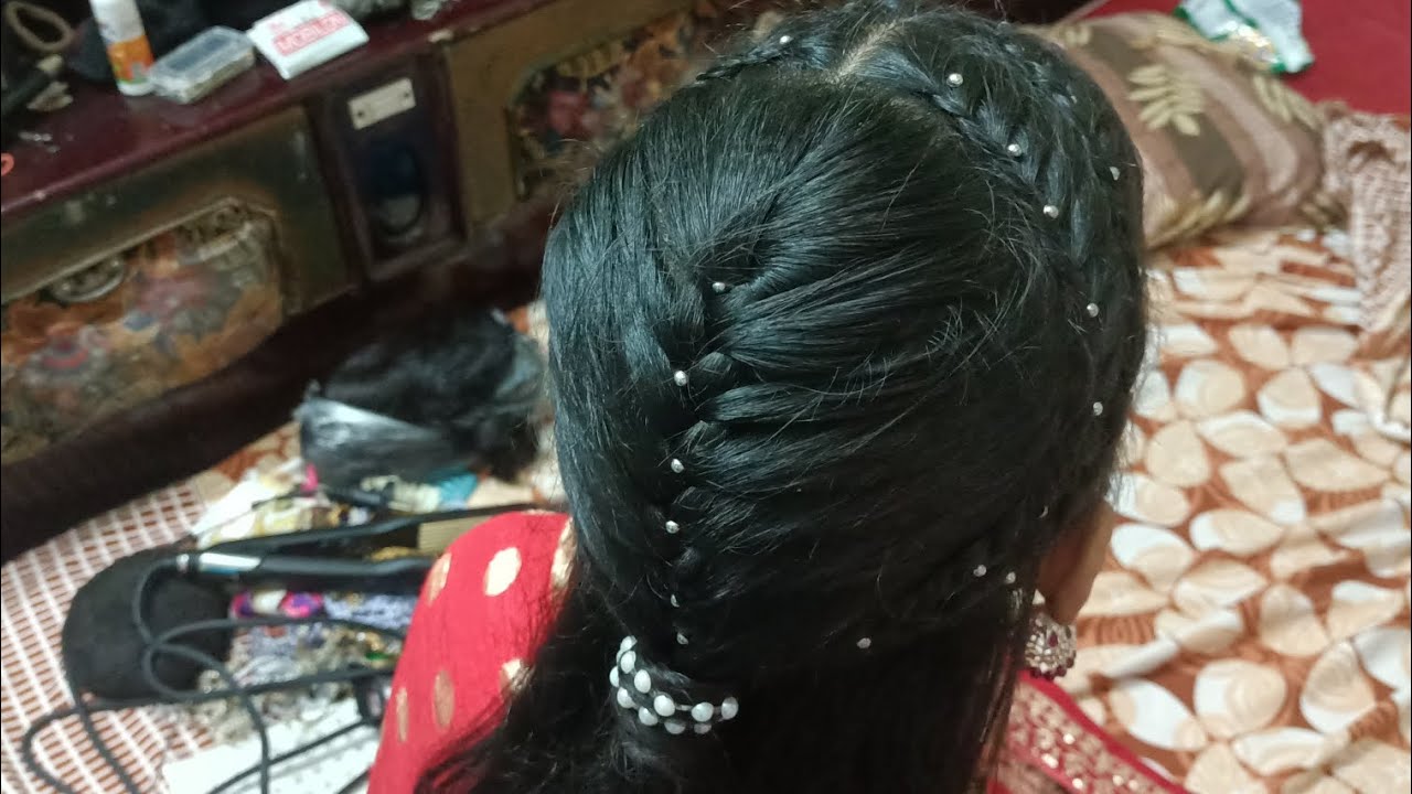 Create beautiful braided open hairstyle for any occasions ||open hairstyle||front variation||easy
