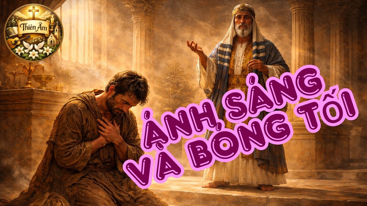 Ánh sáng và Bóng Tối - St:  Lm Quan Uy | Thiên Âm |  Thánh Ca AI cover