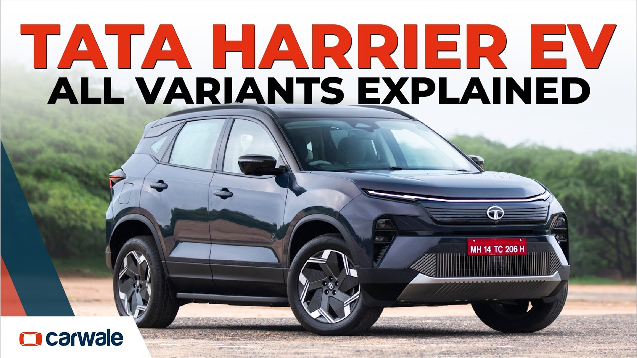 Tata Harrier EV Variants Explained + 2 Exclusive Reveals! #TataHarrierEV #Tata