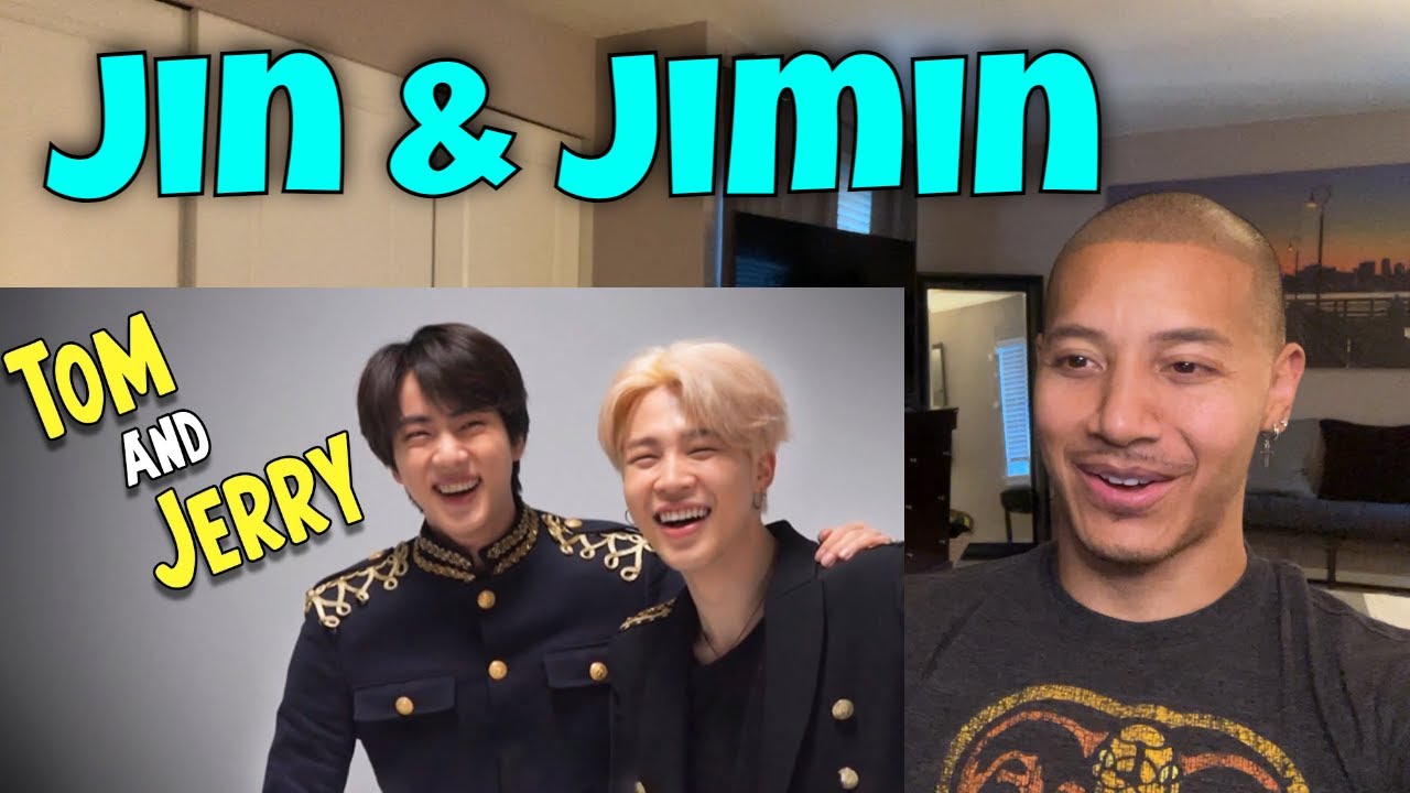 BTS JIN & JIMIN aka Tom & Jerry (Reaction) 🤣