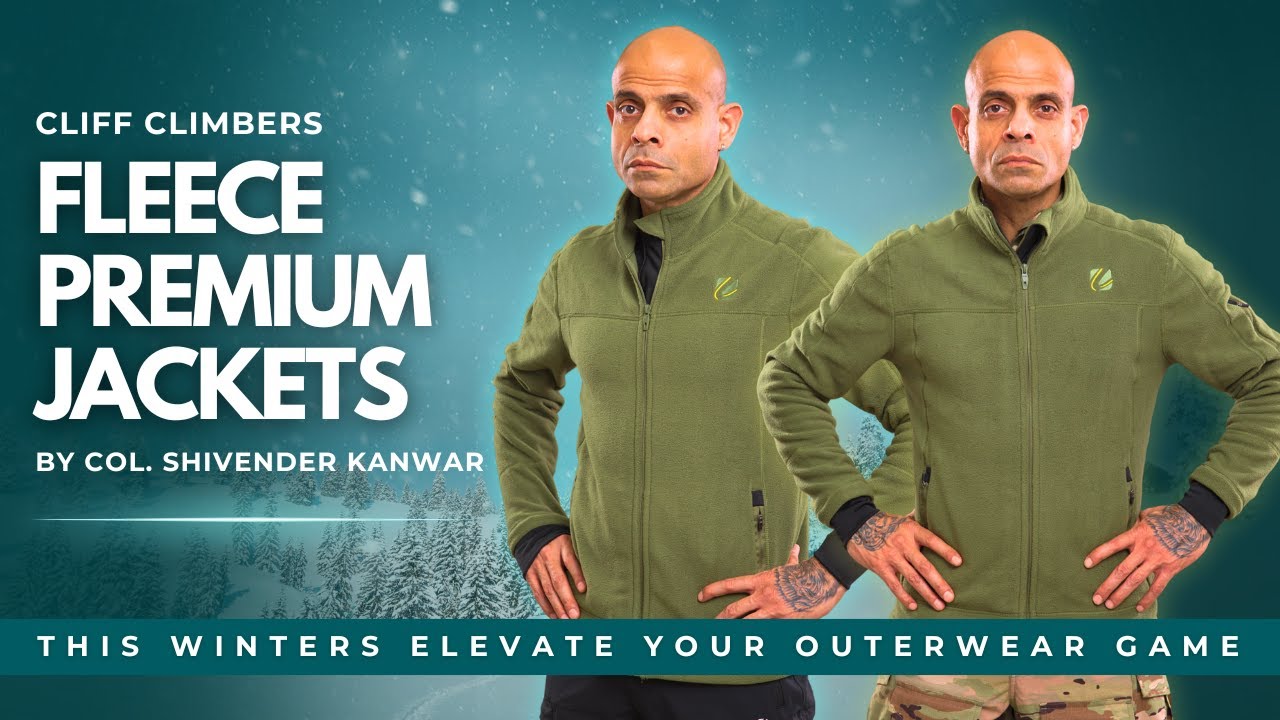 Introducing the Winter Special Orbit Fleece Jackets by Cliff Climbers 🔥