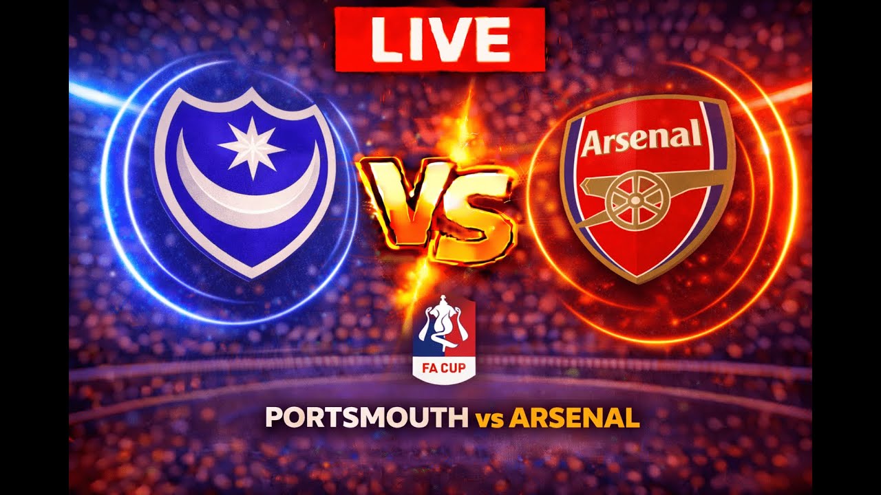 Portsmouth vs Arsenal LIVE | FA Cup | Full Match Live Streaming