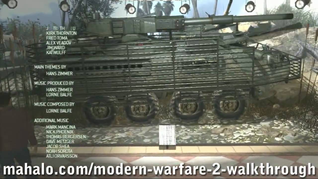 Call of Duty: Modern Warfare 2 Walkthrough - The Ending Credits HD