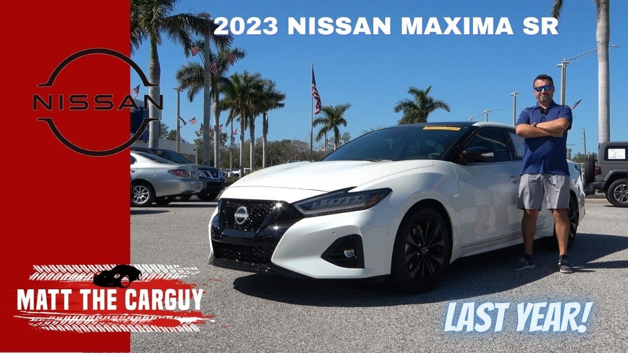 The final year! 2023 Nissan Maxima SR review and drive.