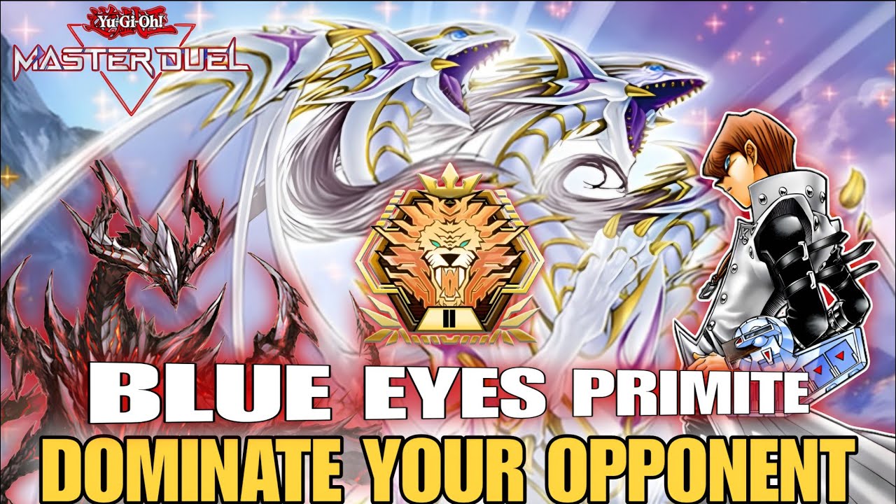 UNBEATABLE BLUE EYES PRIMITE DECK IN MASTER RANK!🔥 | YU-GI-OH! MASTER DUEL