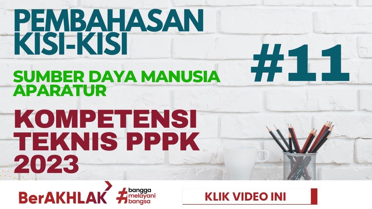 Jaminan Pensiun dan Jaminan Hari Tua, serta Perlindungan ASN | Pembahasan Kisi kisi PPPK SDM #11