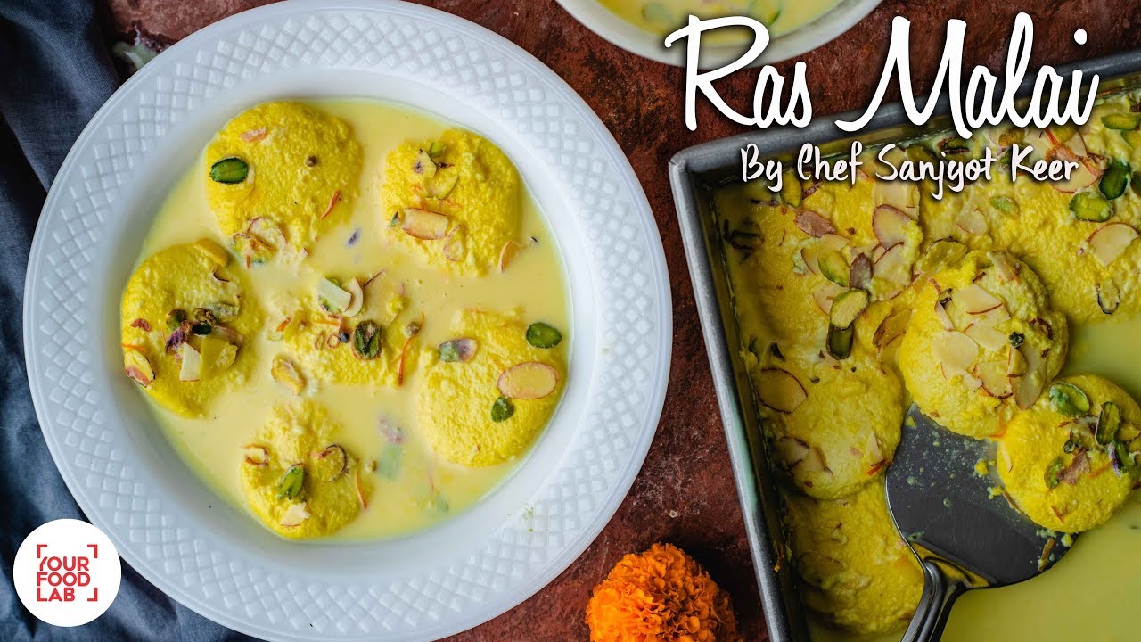 Ras Malai Recipe | रस मलाई | Chef Sanjyot Keer