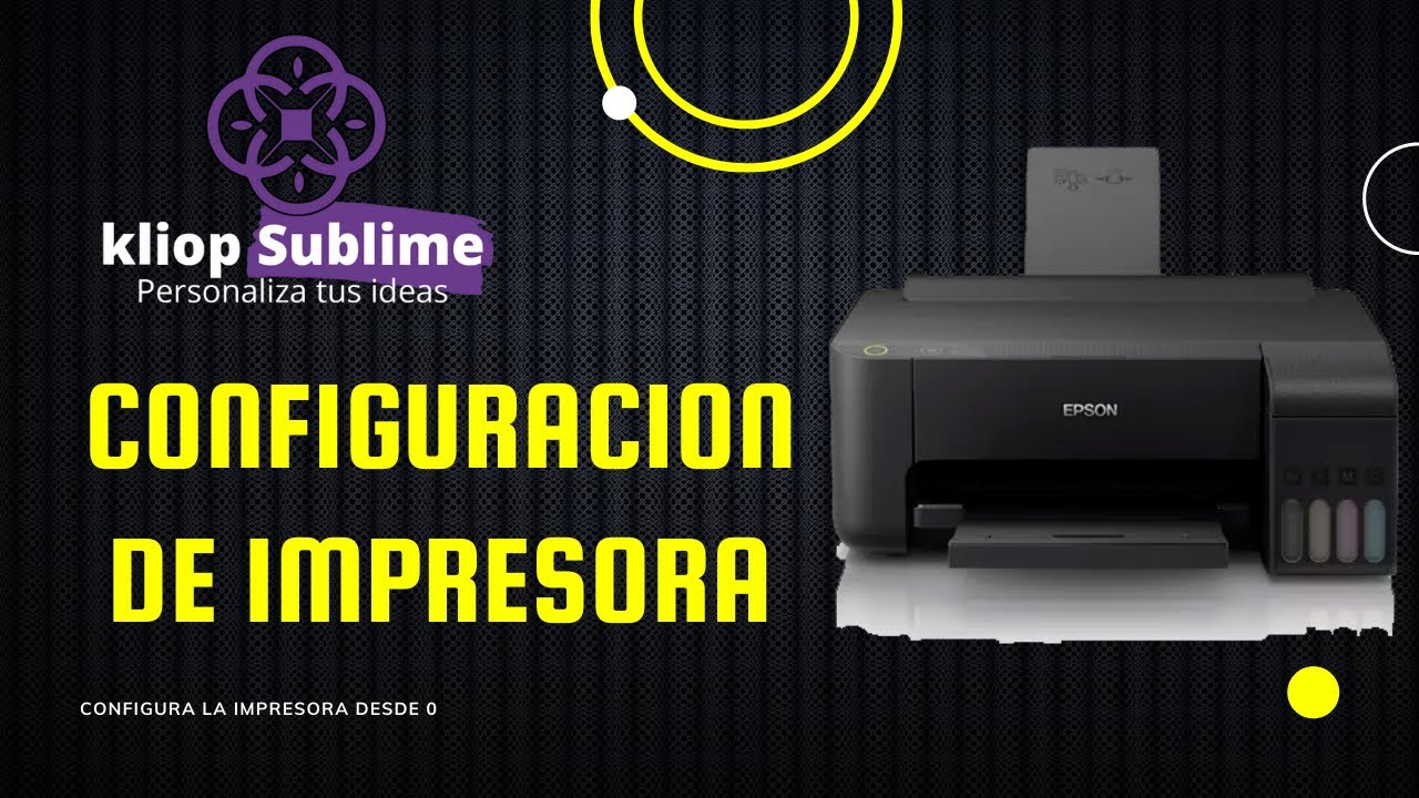 Preparacion  impresora para Sublimacion Epson L1110 con tintas Color make.