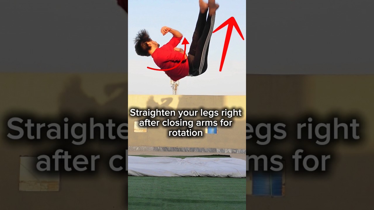 360 variation full dleg tutorial| tips 🤸💥. #flip #tutorial #short