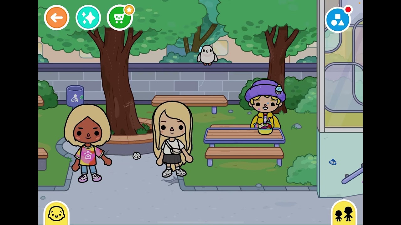 Today we’re going to be doing Wednesday and black’s morning routine!!! Part two 