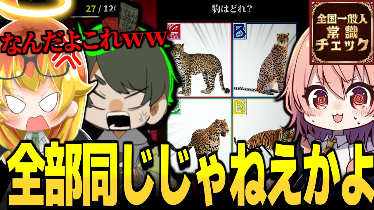 【めめ村】常識だから解けて当たり前！まさか解けないわけないよね？？【ゆっくり実況】【全国一般人常識チェック】