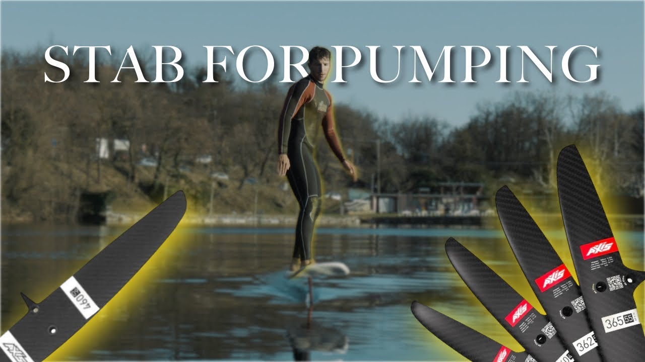 (Probably) The Best Stabilizer for Pump Foiling