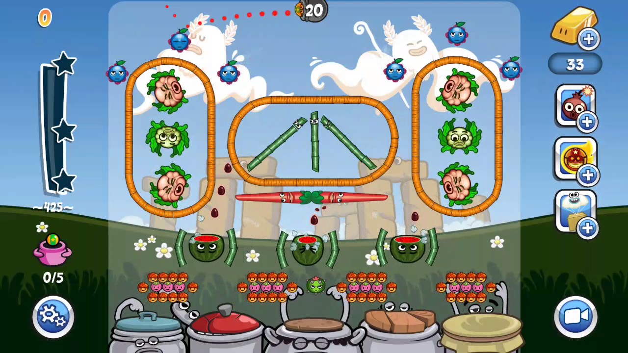 papa pear saga level 425 no boosters NEW
