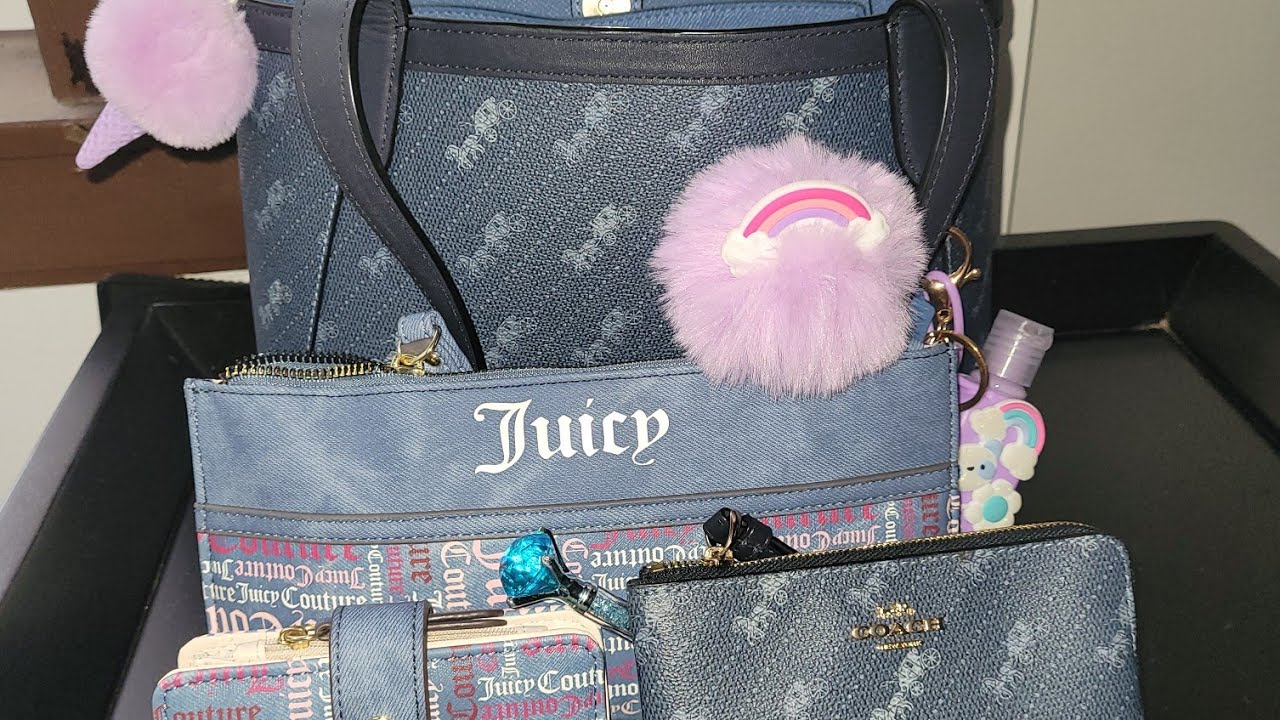 Coach Horse And Carriage 27 Tote Mingles With Juicy Couture!