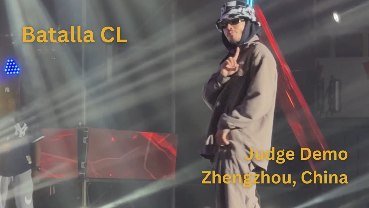 Batalla CL - Judge Demo - Zhengzhou, China 2023
