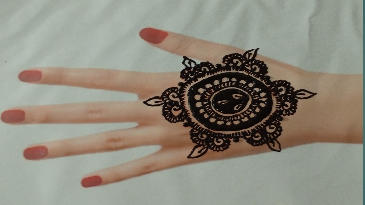 Mehndi Design Simple and Easy 