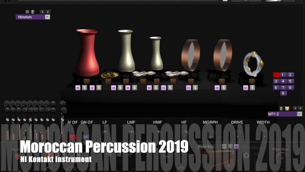 Moroccan Percussion - Scha3bi - NI Kontakt Instrument Moroccan Percussion - Virtual Instrument 2019