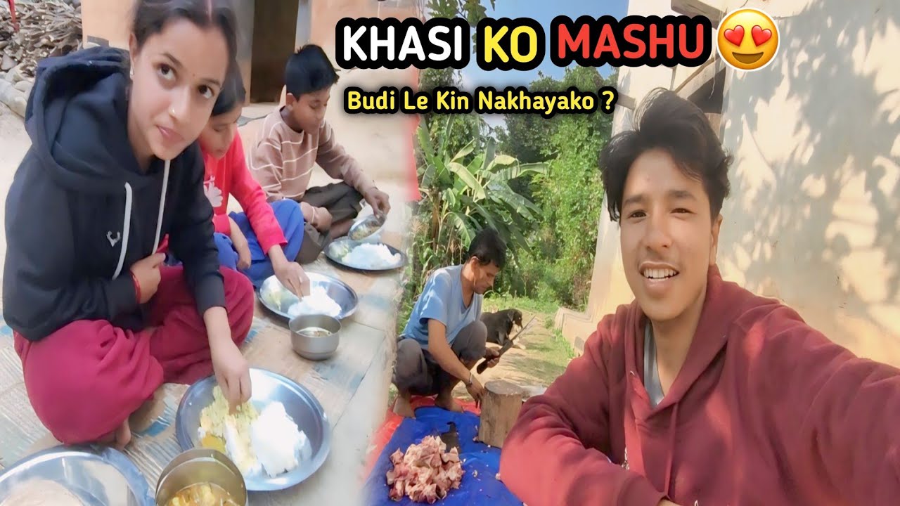 Khashi Ko Mashu😍 Budi Le Kin Nakhayako🥺 ? Sita Subash Vlog ||