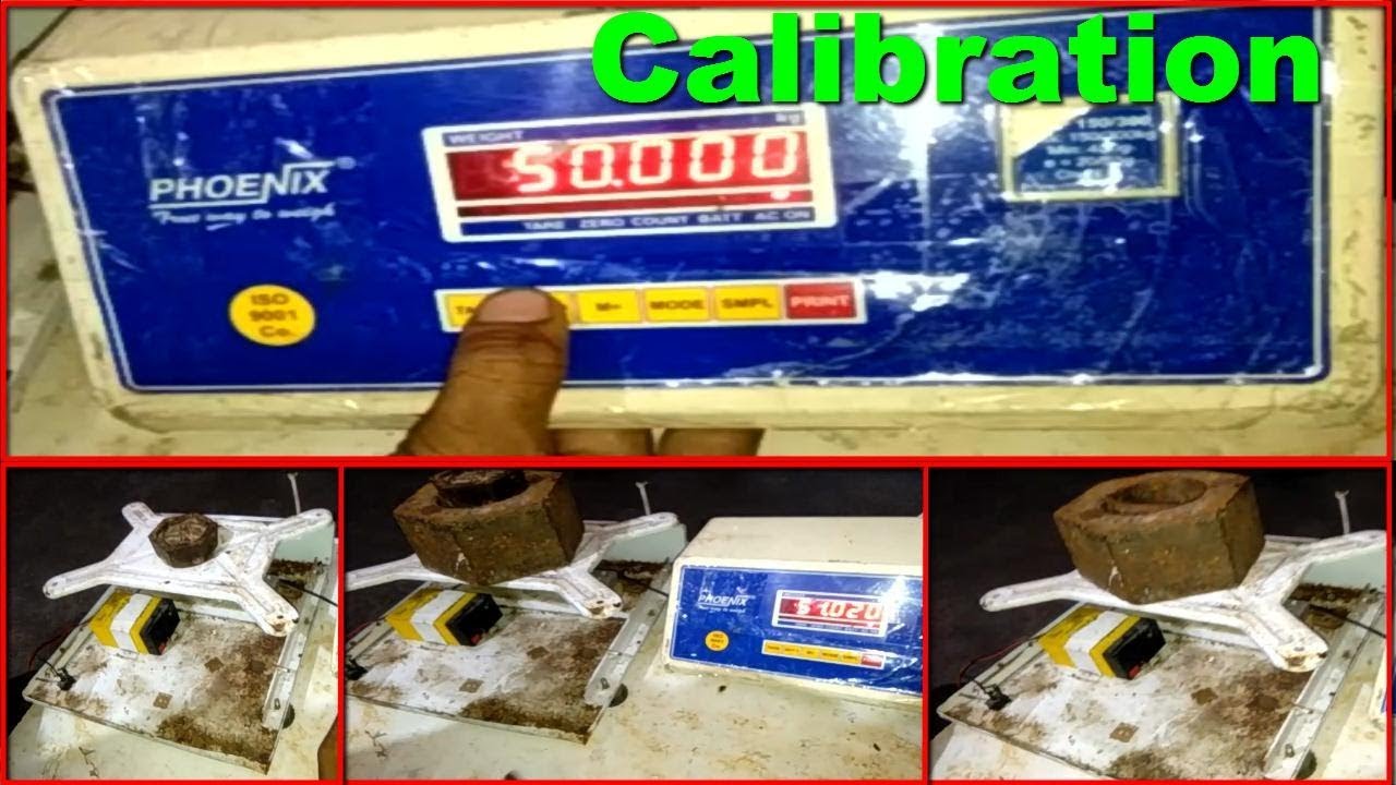 Phoenix Weighing Scale Calibration | Phoenix Weighing Machine