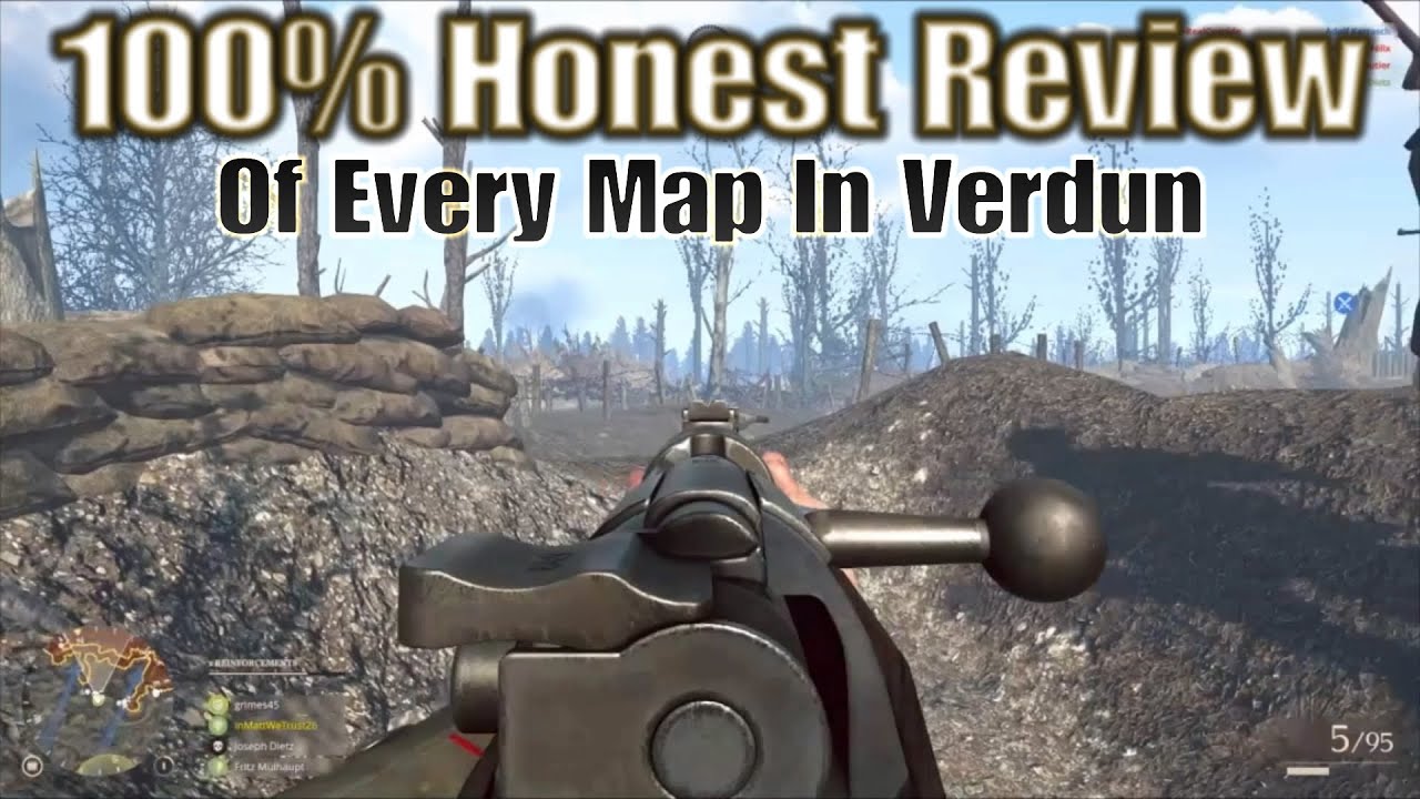 Ranking My Favorite And Least Favorite Maps! - Verdun