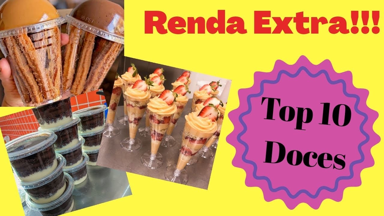 🔴 TOP 10 MELHORES DOCES PARA VENDER E GANHAR DINHEIRO 💰