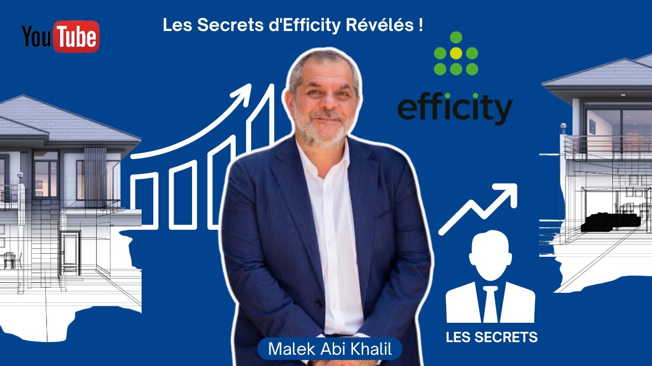 Vid&eacute;o de pr&eacute;sentation d'Efficity anim&eacute;e par le cofondateur Malek Abi Khalil.