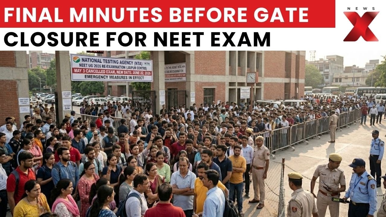 Final Countdown Before Re-NEET Gates Shut Amid Massive Security | NewsX