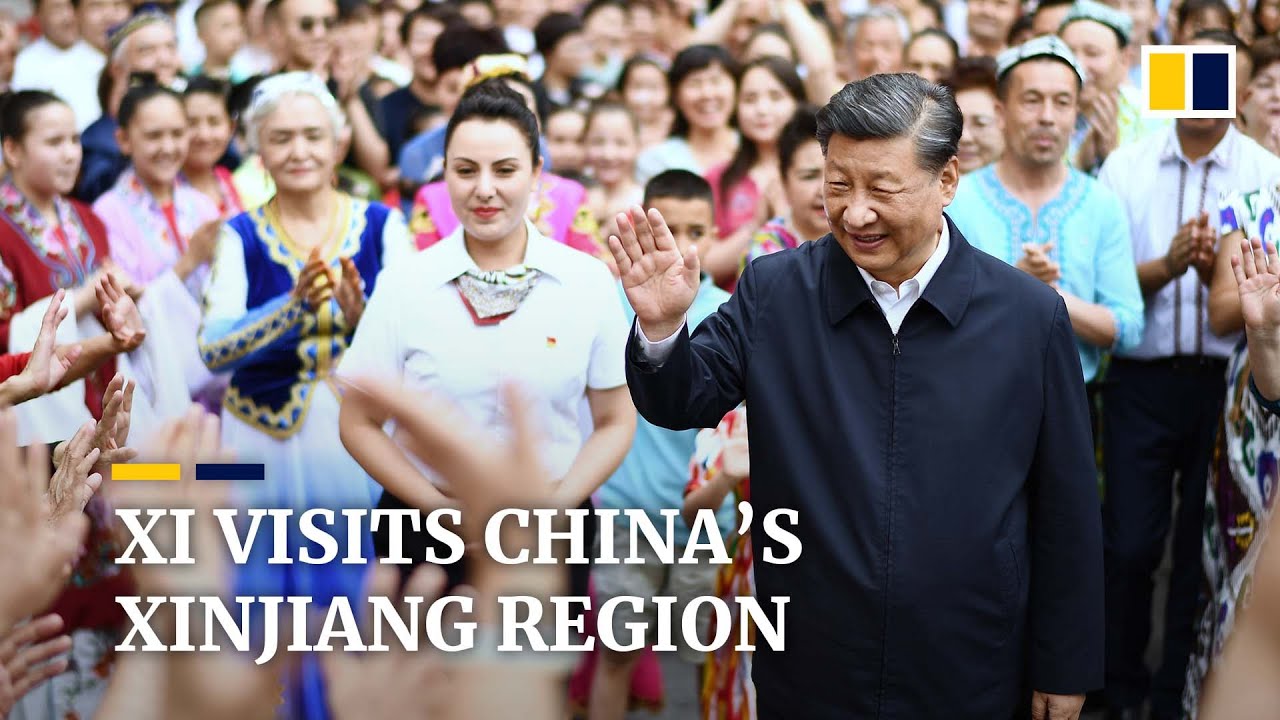 China’s President Xi visits far western Xinjiang region for first time in 8 years