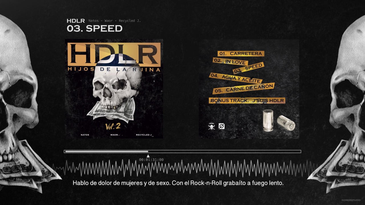 Natos, Waor, Recycled J - SPEED (Letra) [Hijos de la Ruina Vol. 2]