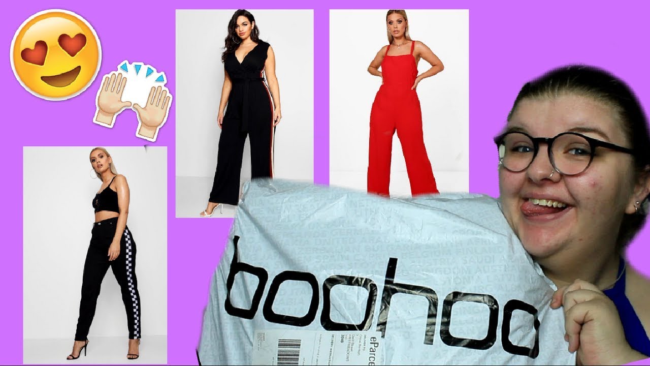 BOOHOO PLUS SIZE FASHION HAUL, TRY ON & REVIEW! | Chloe Benson