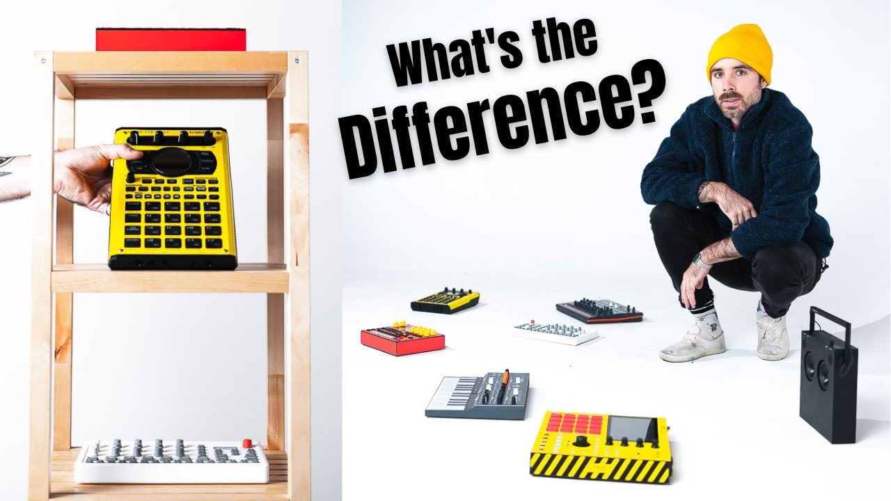 What’s the difference between a synth/sampler/groovebox/sequencer?