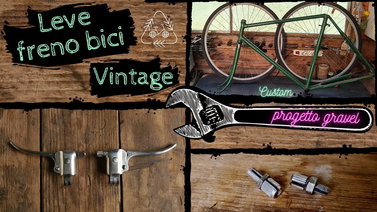 Leve freno vintage MODIFICA e RESTAURO