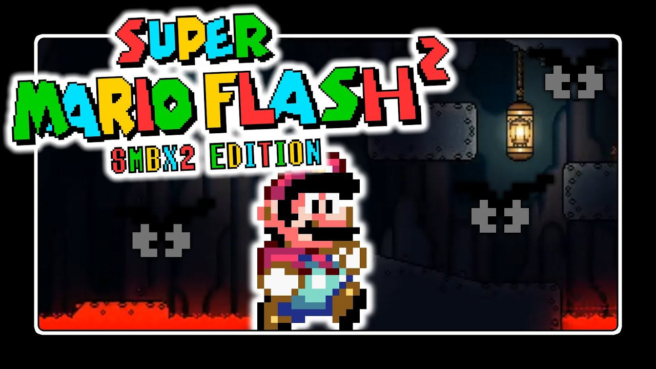 Dark Caves and Spooky Ghosts... | Super Mario Flash 2: SMBX2 Edition #02 | Playthrough