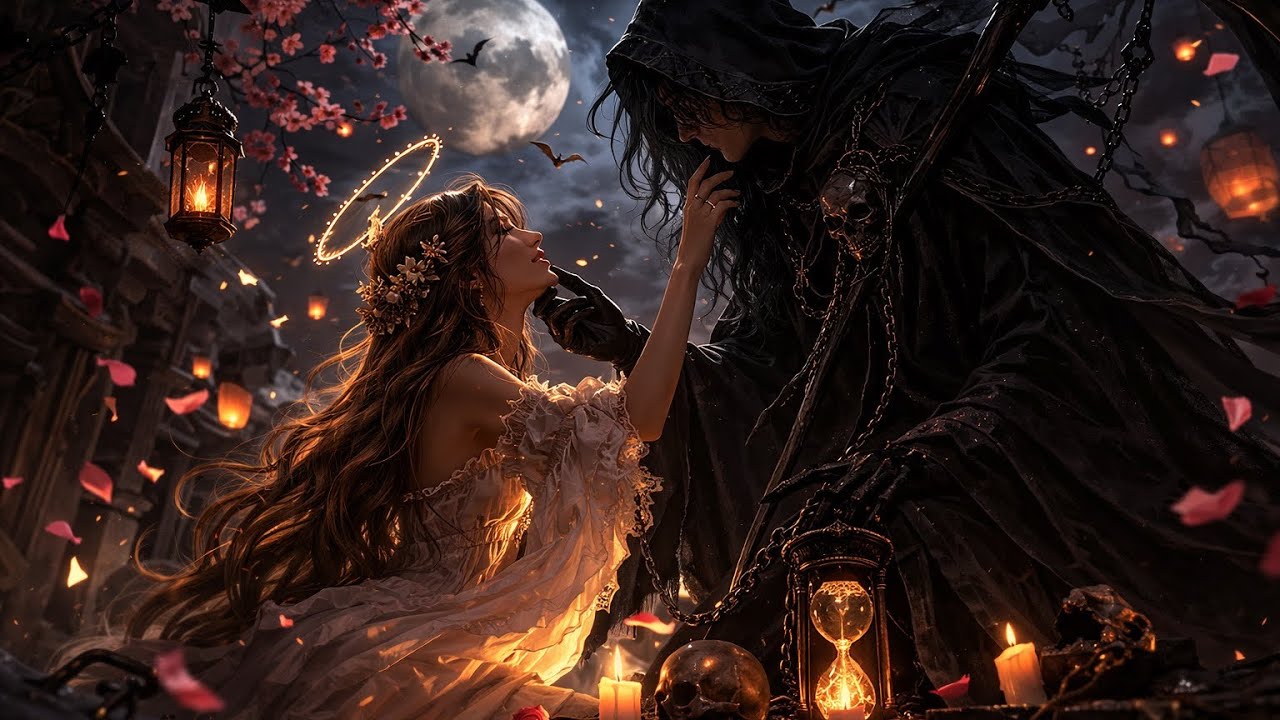 Lanterns for the Reaper | Dark Fantasy Forbidden Love Song (Lyrics)