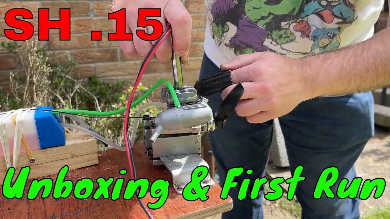 SH .15 Unboxing and First Run Will it be a good one? SH Engines