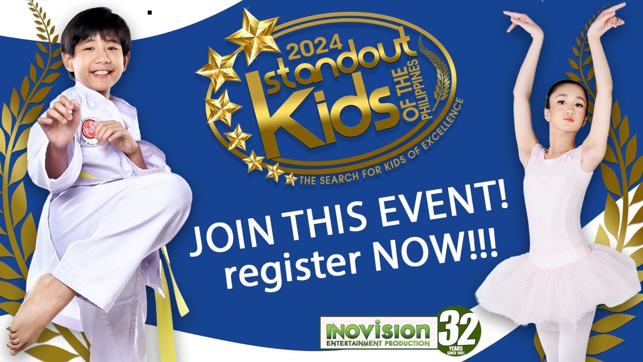 INOVISION'S NEWEST KIDDIE EVENT - THE 2024 STANDOUT KIDS OF THE PHILIPPINES Kiddie Model Search