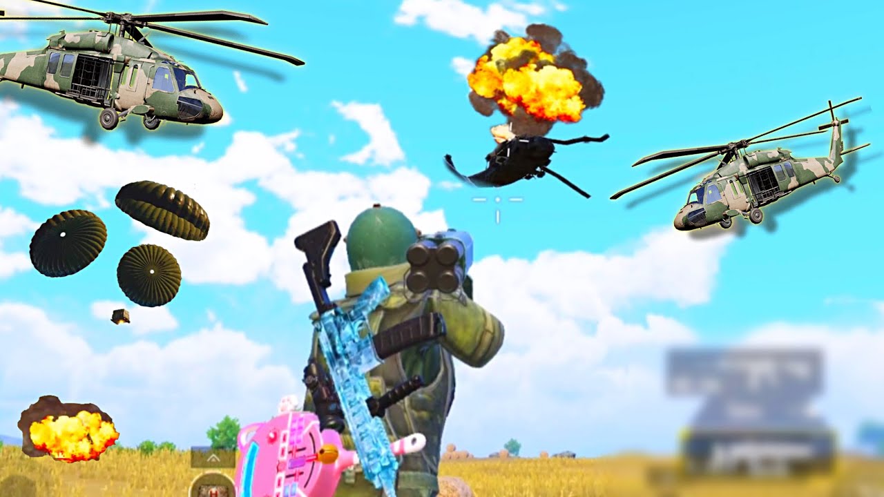 M202 salvo VS Helicopters Squads🔥Who Wins | Tanks Vs M202 | PAYLOAD 3.0 | PUBG MOBILE #50