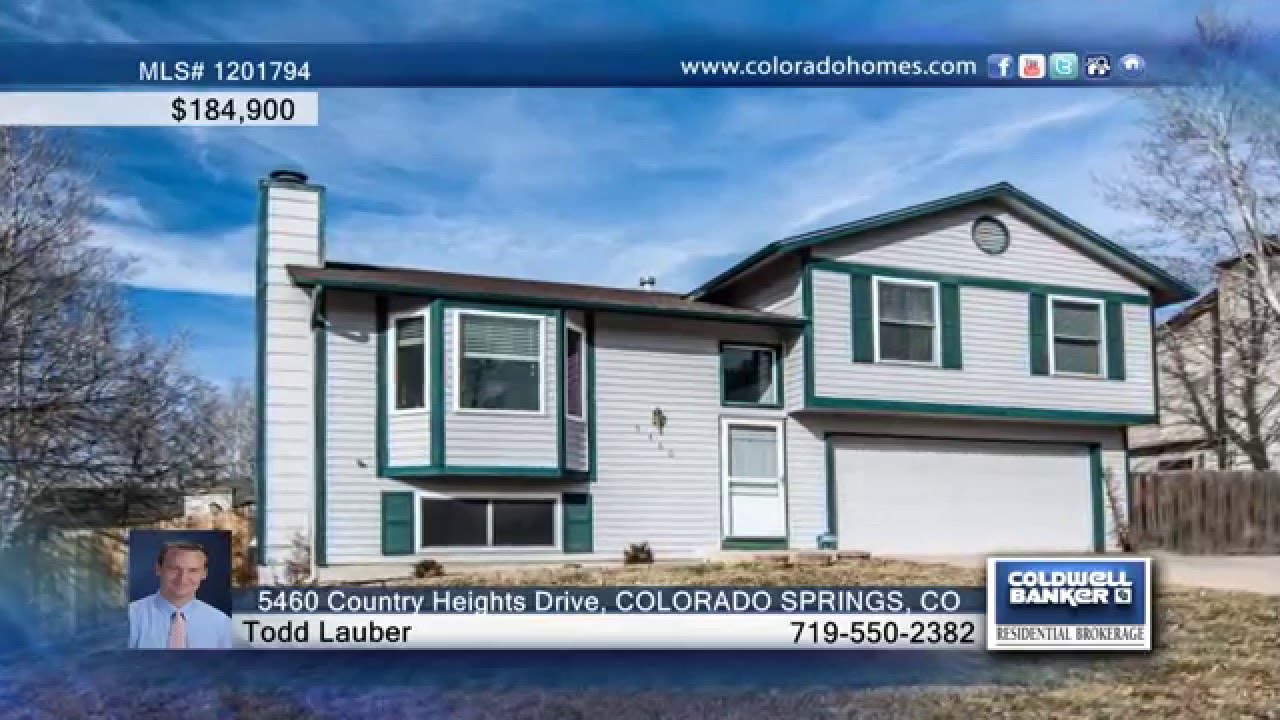 5460 Country Heights Drive  COLORADO SPRINGS, CO Homes for Sale | coloradohomes.com
