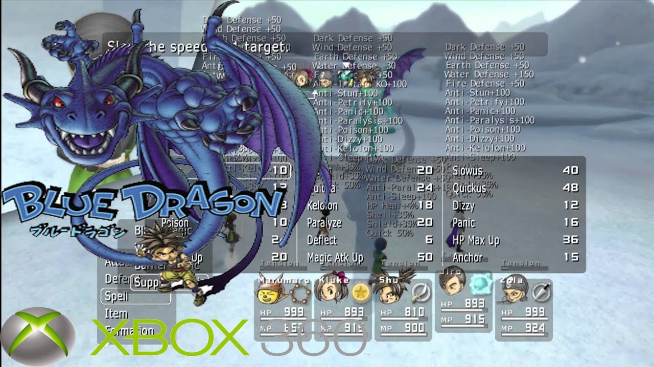 Blue Dragon Secret Boss Blizzard Dragon