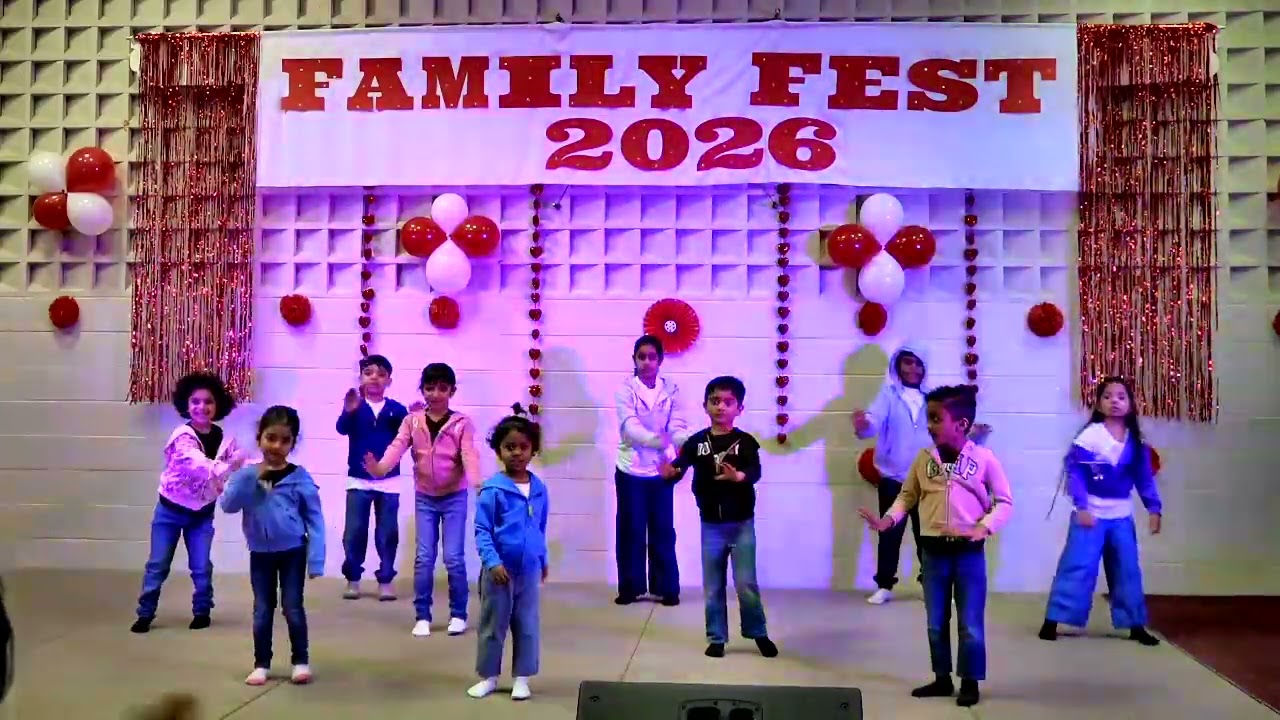 Gracefully in Sync Dance by Kids: Family Fest 2026 by SMMTC Yuvajana Sakhyam, Toronto