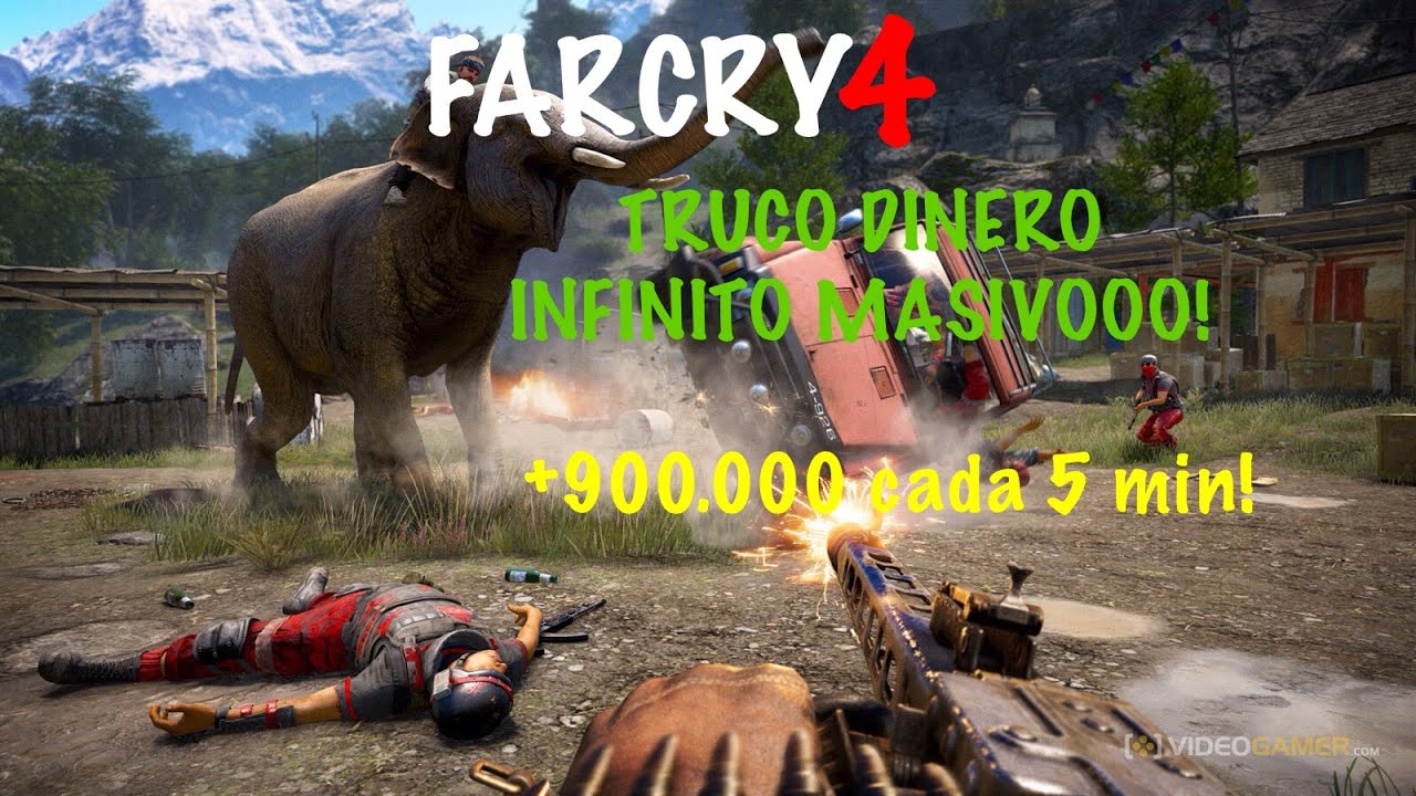 Far Cry 4 Truco dinero INFINITO!! 900.000 cada 5 min