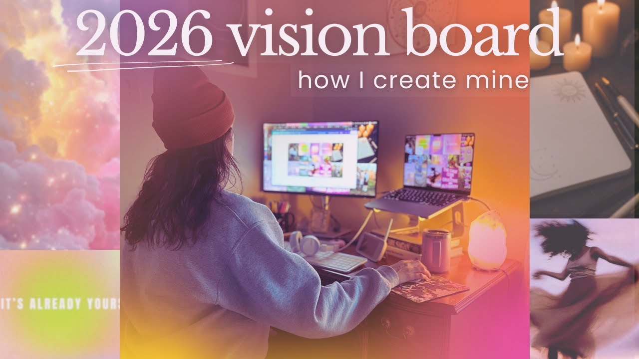 How I Create a Vision Board That Actually Feels Aligned ✨