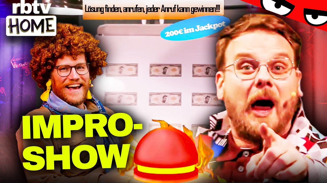 Von 9Live bis Jauch: Unsere IMPRO-SHOW von Kultshows eskaliert! | RBTV Home