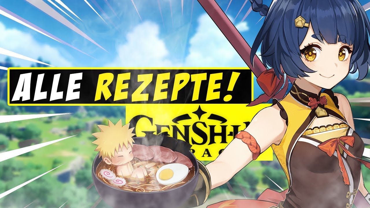ALLE REZEPTE in Genshin Impact und so bekommt ihr sie! (Patch 1.0) | Genshin Impact Deutsch