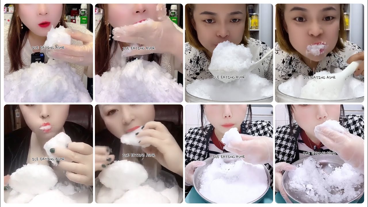 [ASMR] FREEZER FROST EATING & frystifrost & SOFT ICE EATING& ICE MUKBANG & ЯДЕНЕ С ЛЕД & BUZ YEMEK 3