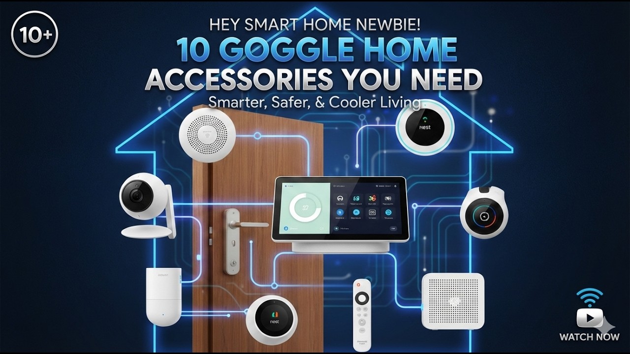 &ldquo;10 Best Google Home Accessories for Living Smarter&rdquo;