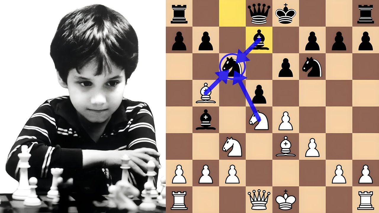 Joshua Waitzkin's Beautiful Chess Combination