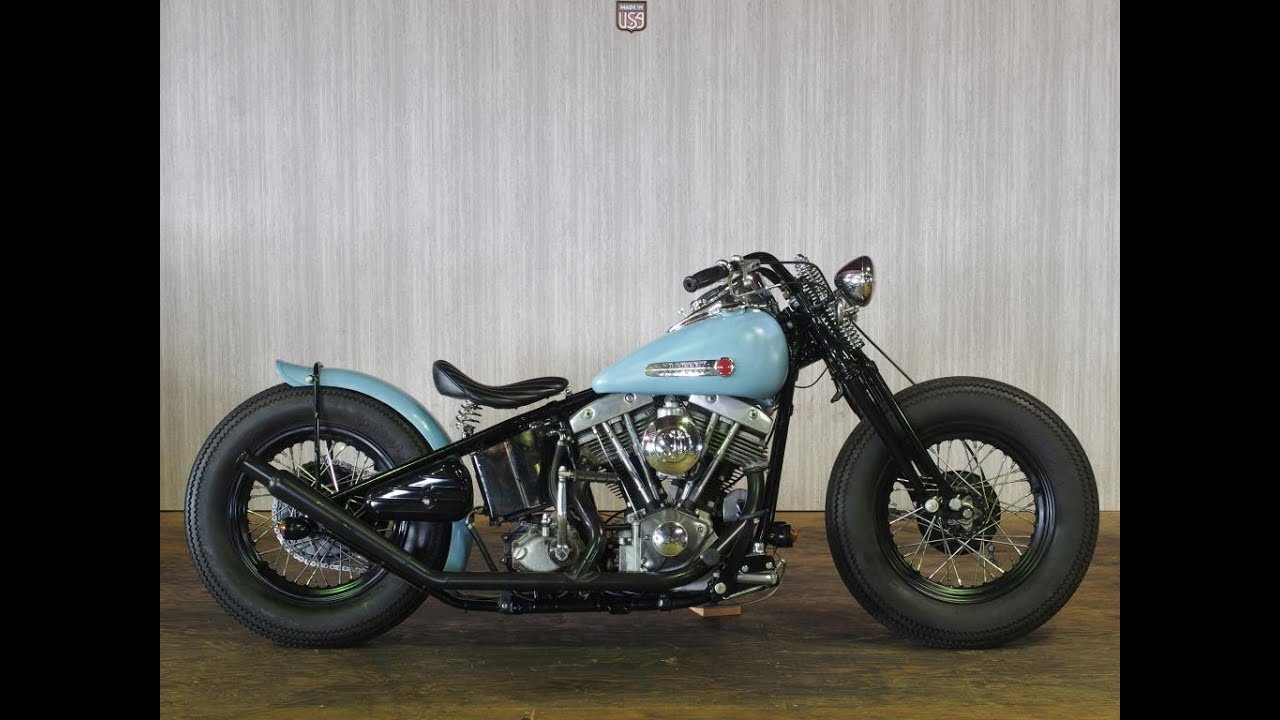 Harley Davidson 1977y Rigid Shovel Full Custom